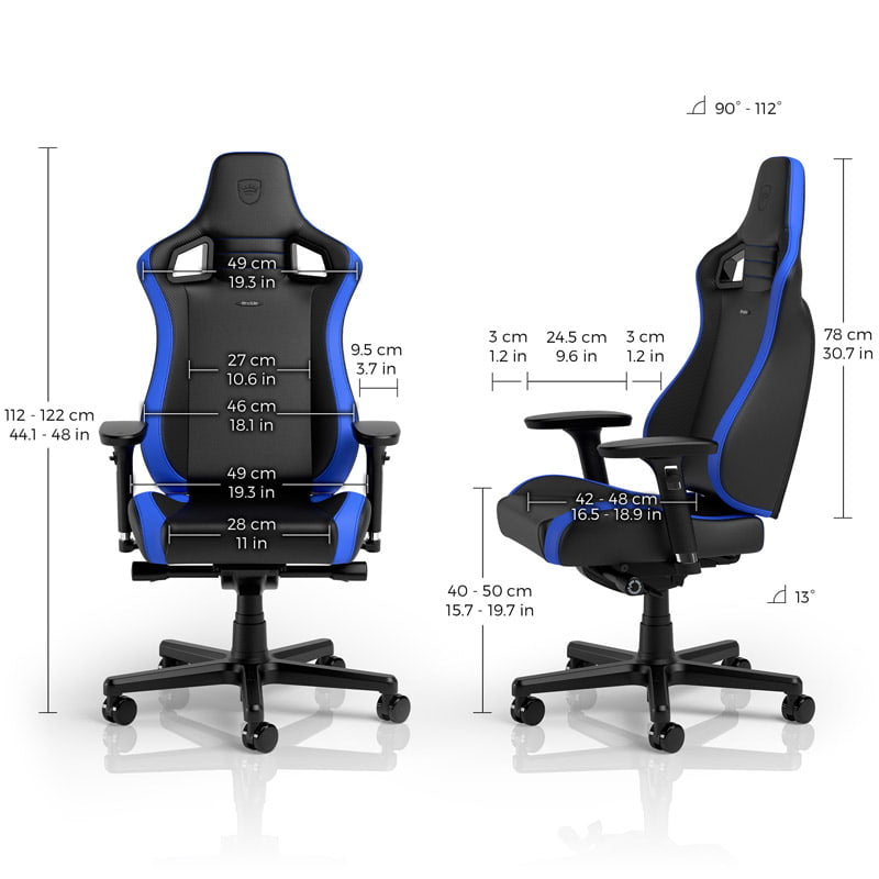 noblechairs EPIC Compact Black/Carbon/Blue noblechairs
