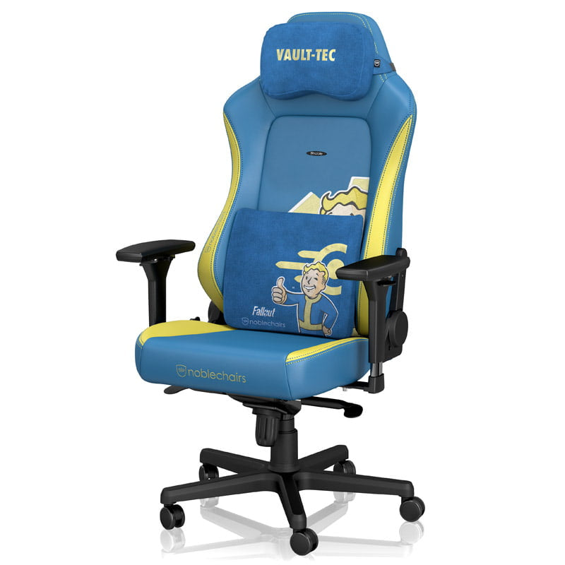 noblechairs Memory Foam Pillow Set Fallout Vault Tec Edition noblechairs