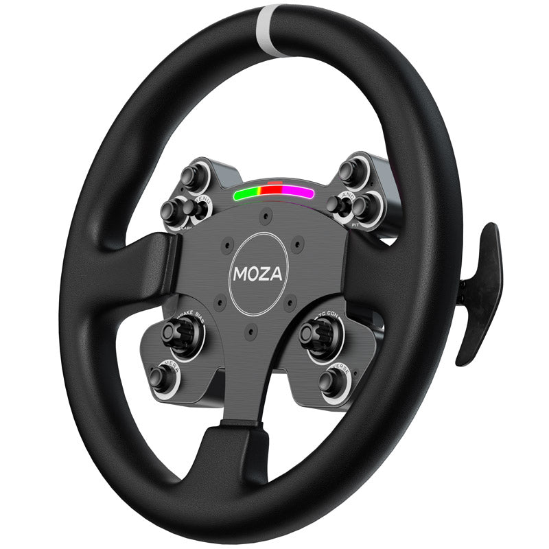 MOZA CS V2 Steering Wheel - læder (33 cm)