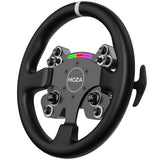 MOZA CS V2 Steering Wheel - læder (33 cm)