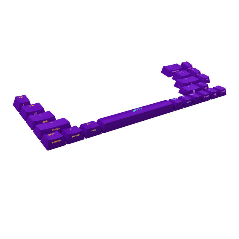 Xtrfy K5 Compact, Add-on Keycaps, Purple Xtrfy