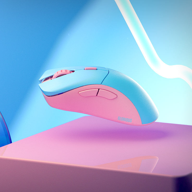 Glorious Model D PRO - Wireless - Skyline (Pink/Blue) - Forge - Limited Edition Glorious