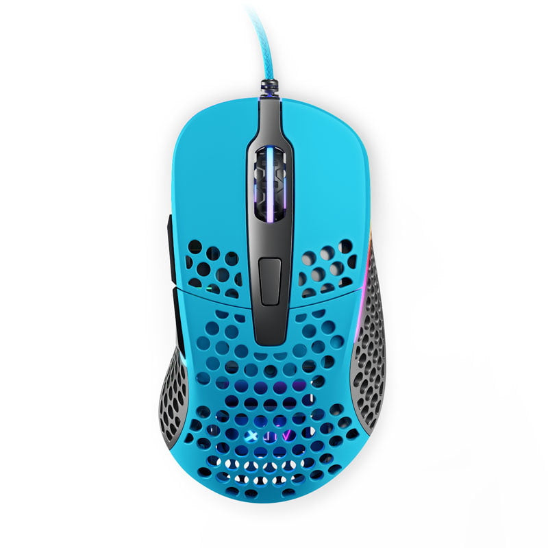 Xtrfy M4 RGB, Gaming Mouse, Miami Blue Xtrfy