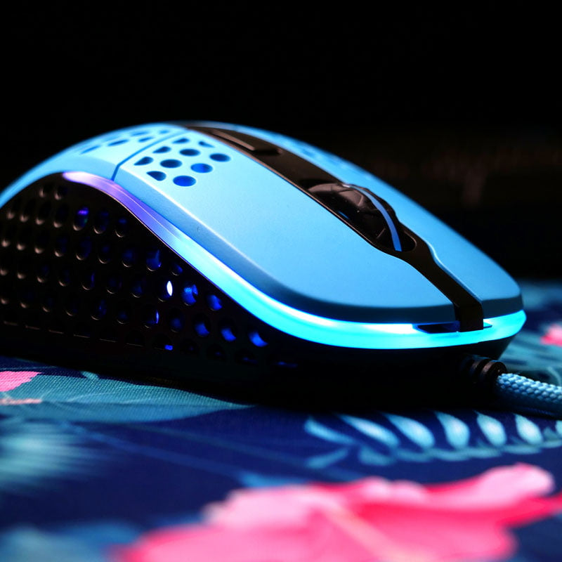 Xtrfy M4 RGB, Gaming Mouse, Miami Blue Xtrfy