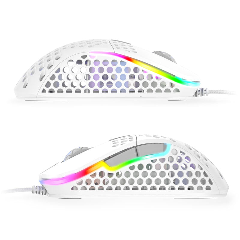 Xtrfy M4 RGB, Gaming Mouse, White Xtrfy