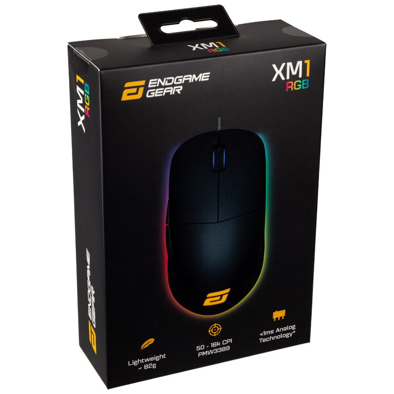 Endgame Gear XM1 RGB Gaming Mouse - Black Endgame