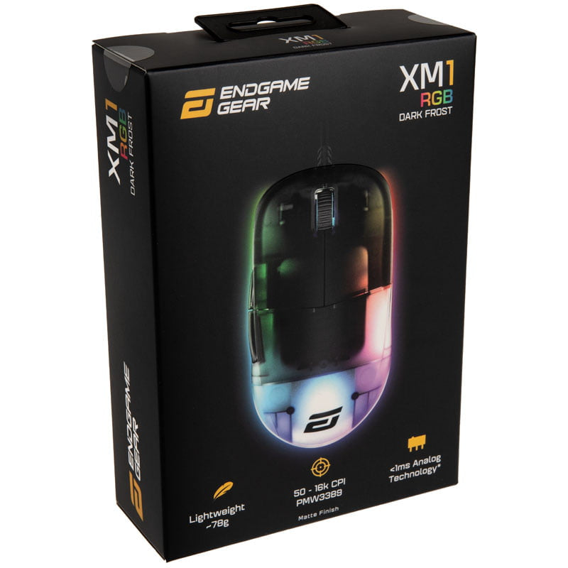 Endgame Gear XM1 RGB Gaming Mouse - Dark Frost Endgame