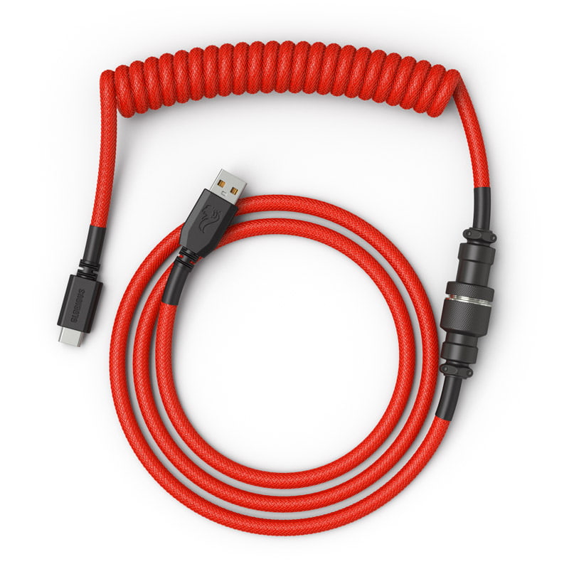 Glorious Coil Cable - Crimson Red Glorious