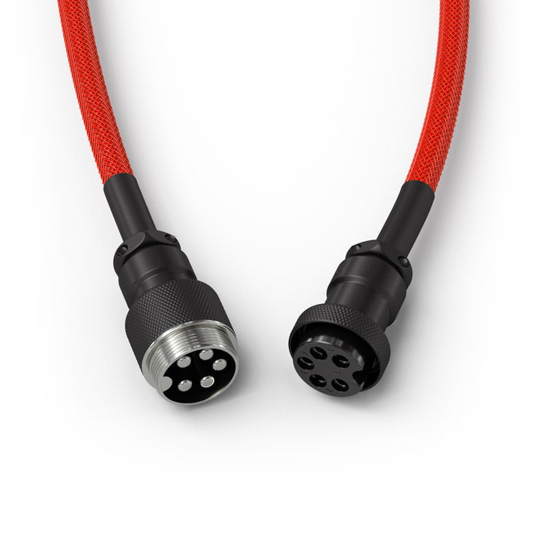 Glorious Coil Cable - Crimson Red Glorious