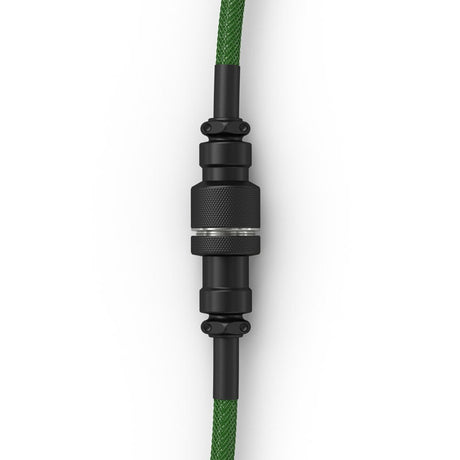 Glorious Coil Cable - Forest green Glorious