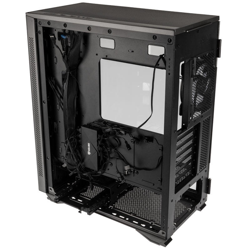 Kolink Stronghold Prism ARGB Midi Tower Case - Gunmetal Grey Kolink