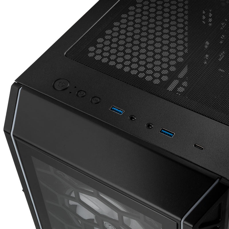 Kolink Citadel Glass SE ARGB Micro-ATX Case - Black Kolink