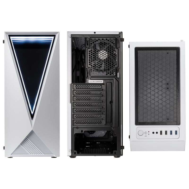 Kolink Void RGB Midi Tower - White, Window Kolink
