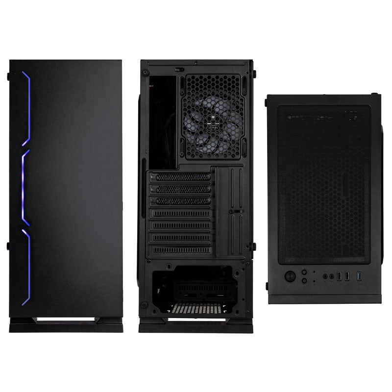 Kolink Inspire Series K11 Midi-Tower ARGB Gaming Case-Black Window Kolink
