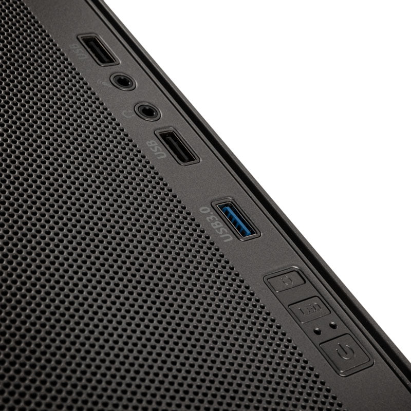 Kolink Stronghold Barricade Midi Tower Case - Gunmetal Grey Kolink