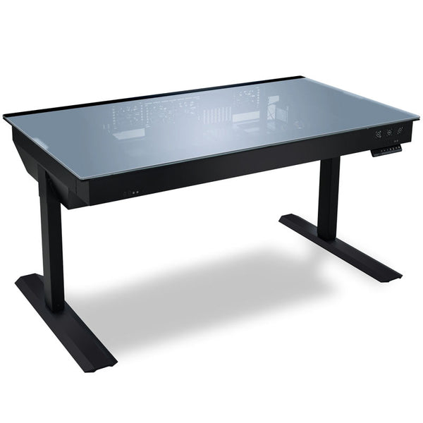 Lian Li DK-05F Desk Case (hight adjustable) - Black Lian Li