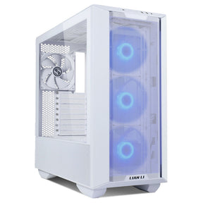 Lancool III RGB White - 3x 140mm ARGB PWM fans + 1x 140mm PWM fan Lian Li