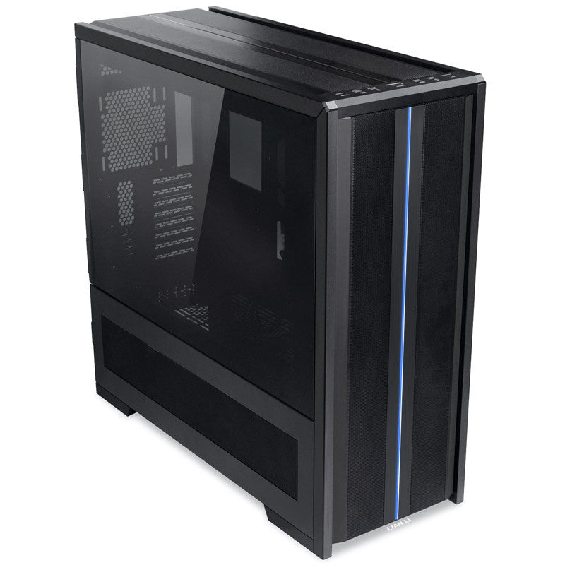 Lian Li V3000 Plus - full tower, up to 3x 480mm radiators, 2x pump-reservoir combo mounting options, supports 2x systems