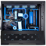 Lian Li V3000 Plus - full tower, up to 3x 480mm radiators, 2x pump-reservoir combo mounting options, supports 2x systems