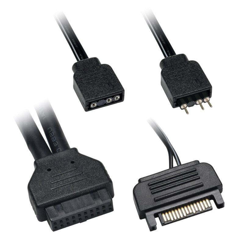 Lian Li LAN216-1W White -  I/O with ARGB controller for Lancool 216