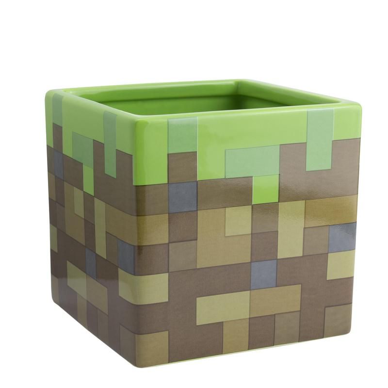 Grass Block Pen and Plant Pot