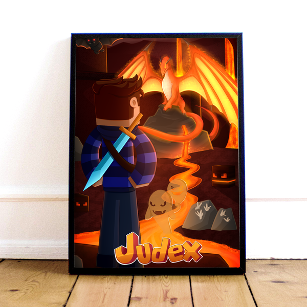 Judex Fire Dragon affisch