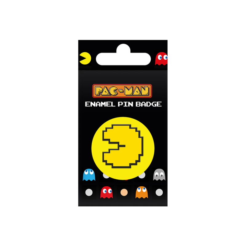 Pac Man Pixel Emalje Pin Badge