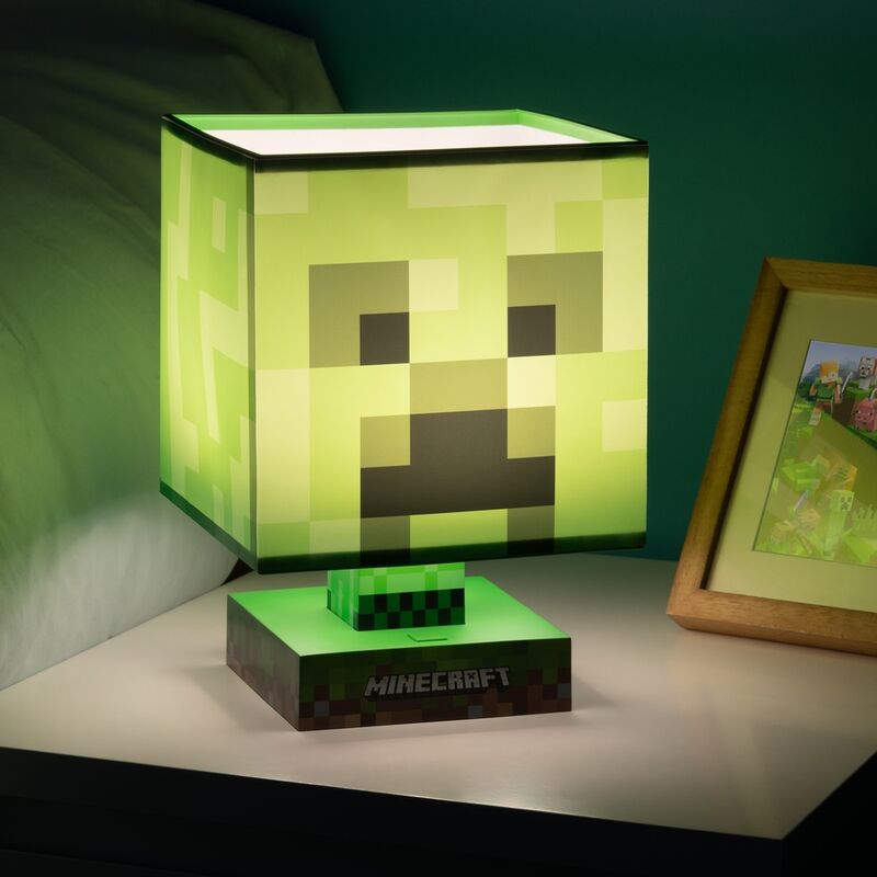 Minecraft Creeper Icon Lamp Paladone
