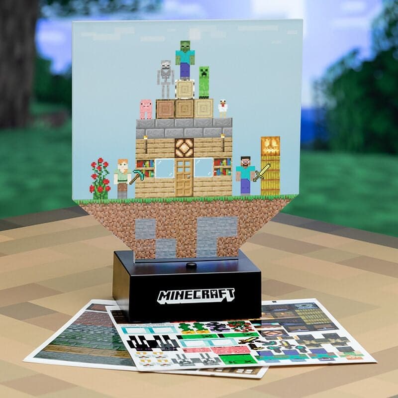 Minecraft Build a Level Lampe Paladone