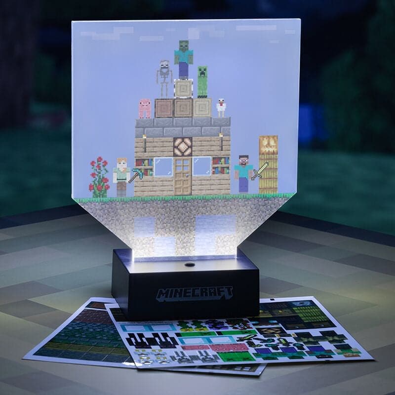 Minecraft Build a Level Lampe Paladone