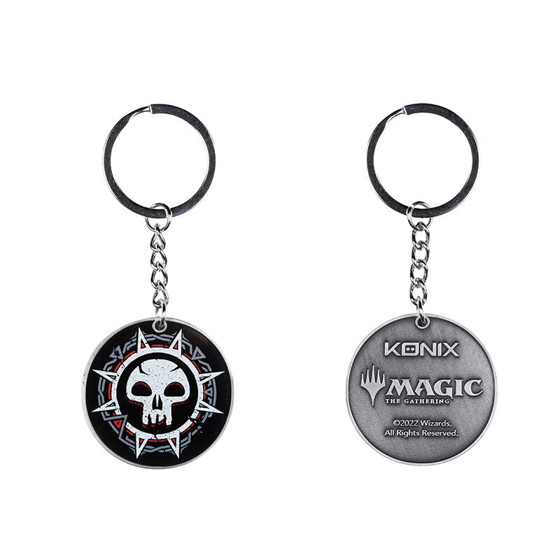 Magic The Gathering Keychain Black Mana