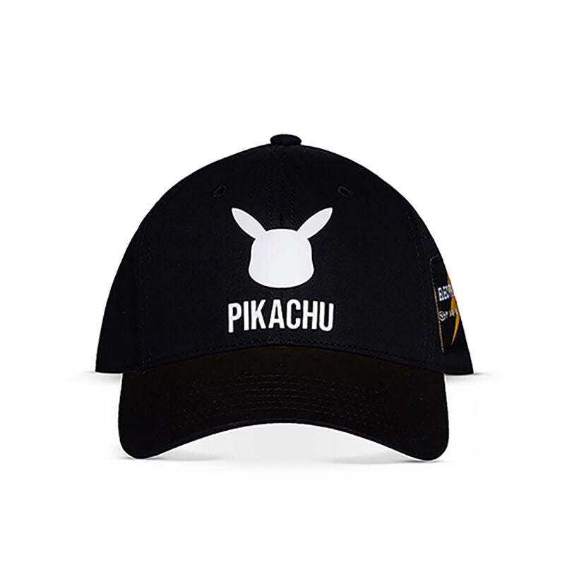 Justerbar Cap Pikachu Sort Voksen