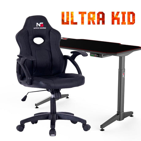 Nordic Kids Gaming Stol + Gaming Bord - Ultra Kid Elevation Bundle Nordic Gaming