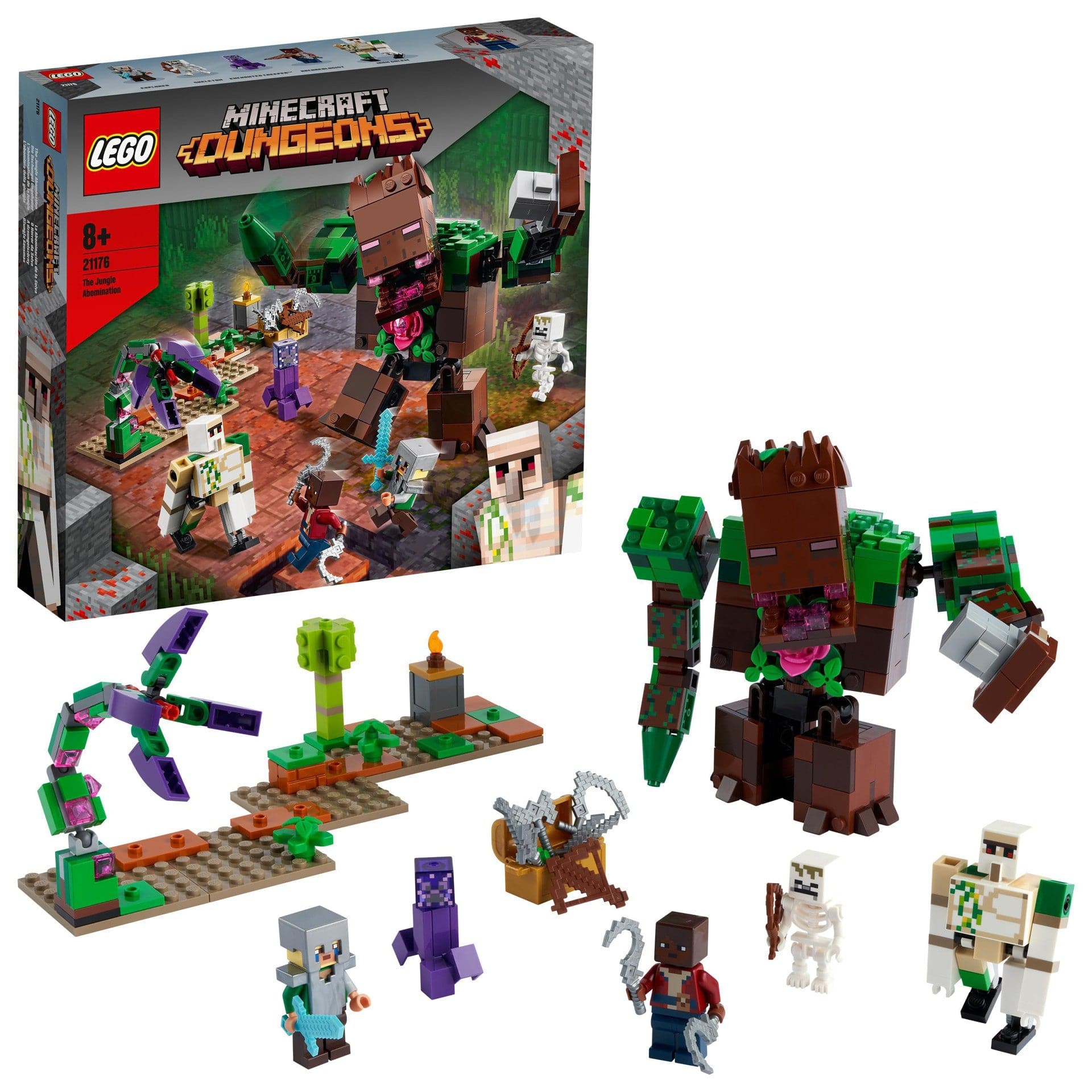 LEGO Minecraft - Det afskyelige junglevæsen (21176) Lego