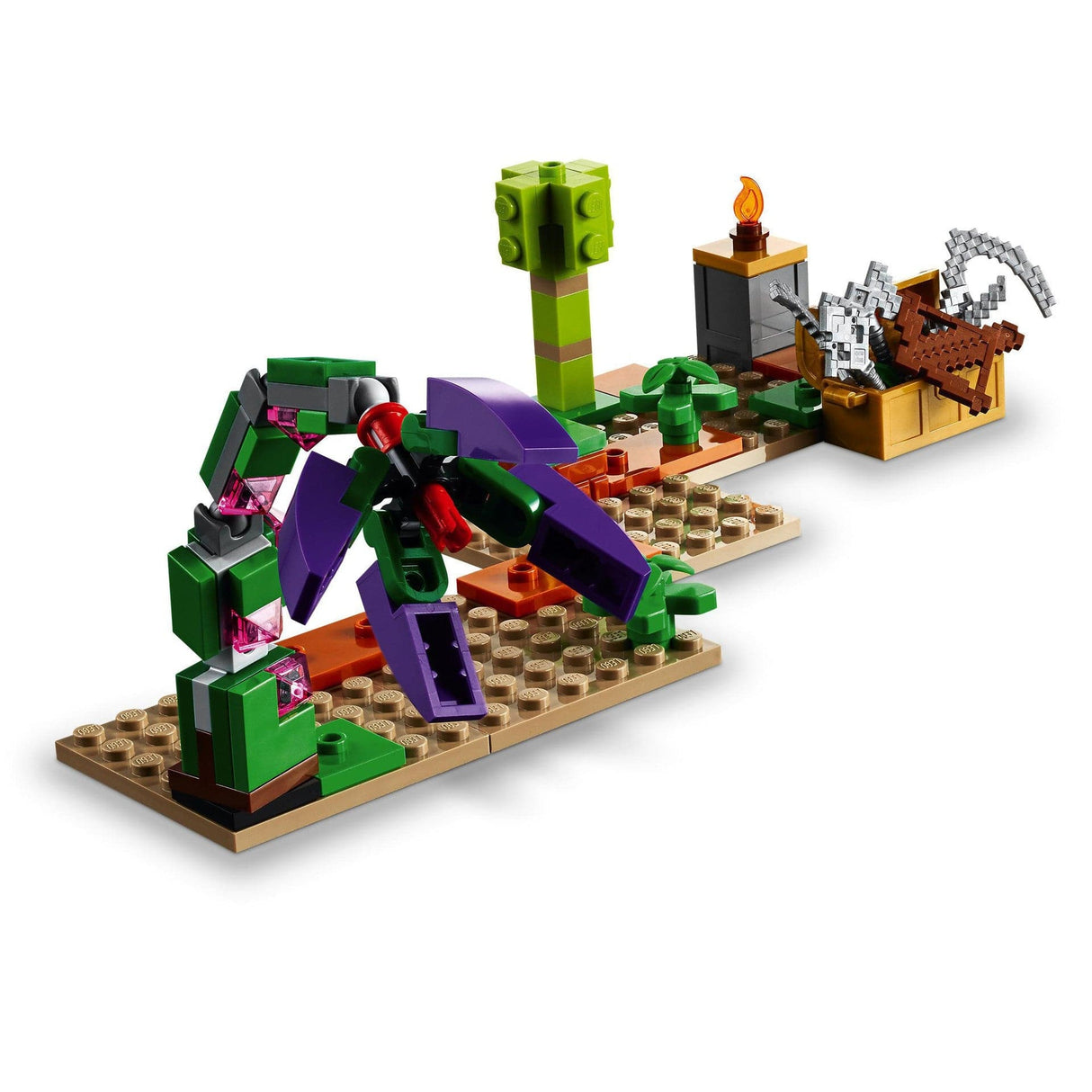 LEGO Minecraft - Det afskyelige junglevæsen (21176) Lego