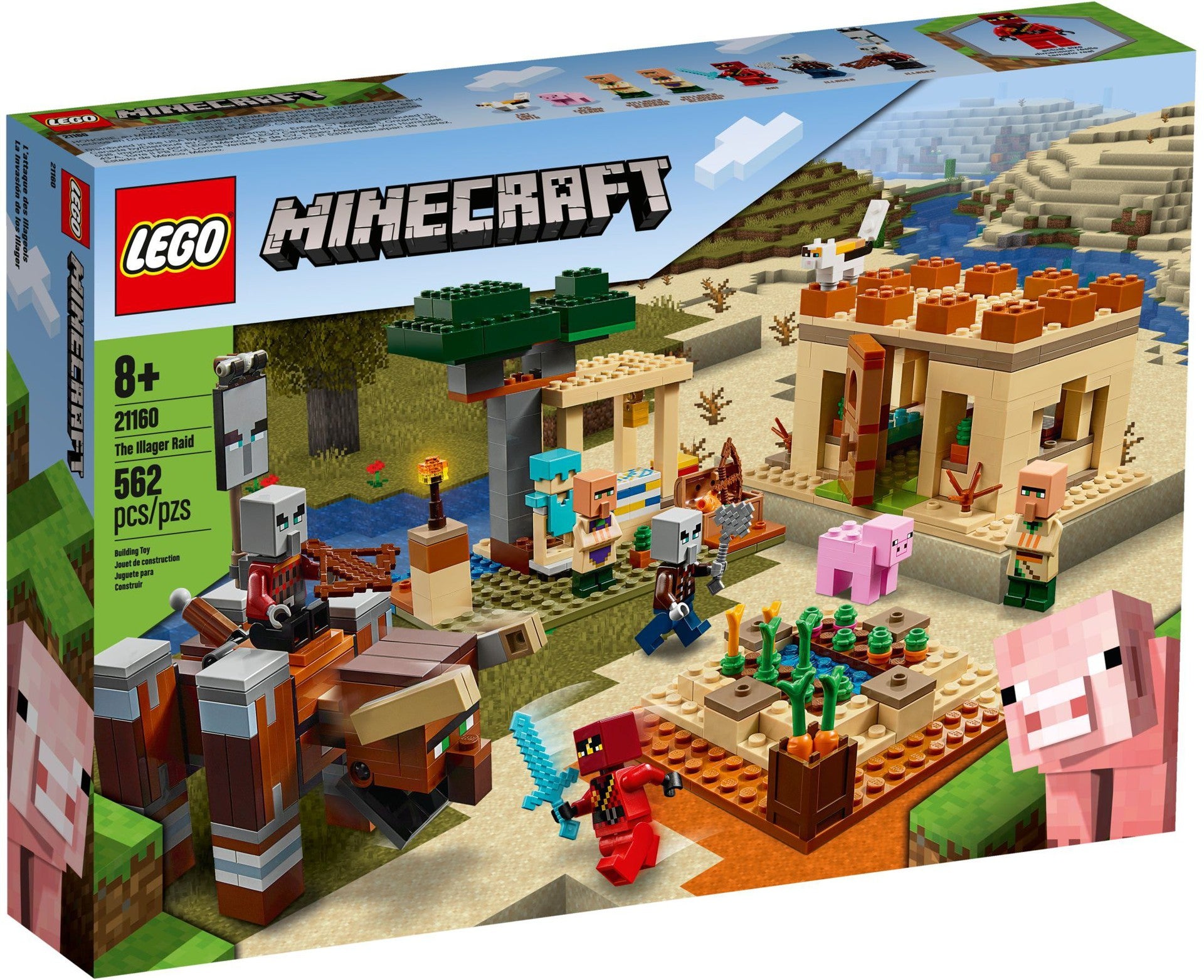 LEGO Minecraft - Illager-angrebet (21160) Lego
