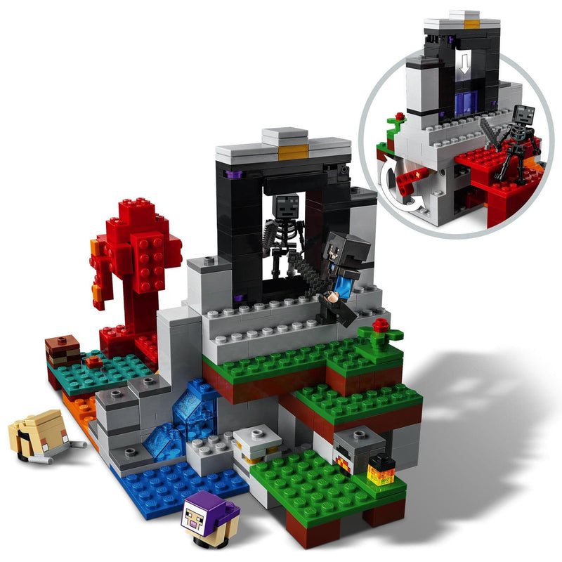 LEGO Minecraft - Den ødelagte portal (21172) Lego