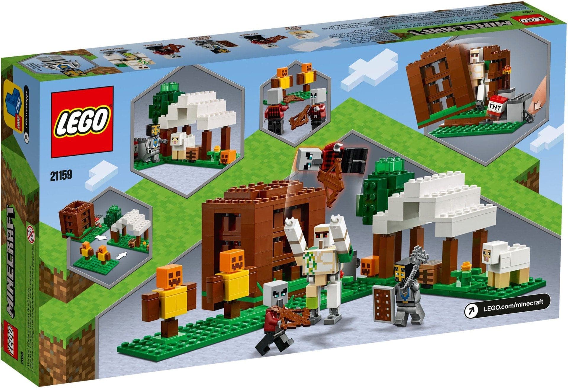 LEGO Minecraft - Pillager-forposten (21159) Lego