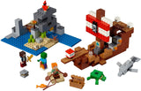 LEGO Minecraft - Piratskibseventyret (21152) Lego