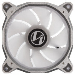 Lian Li BR120 RGB PWM Fan, Silver - 120mm Lian Li