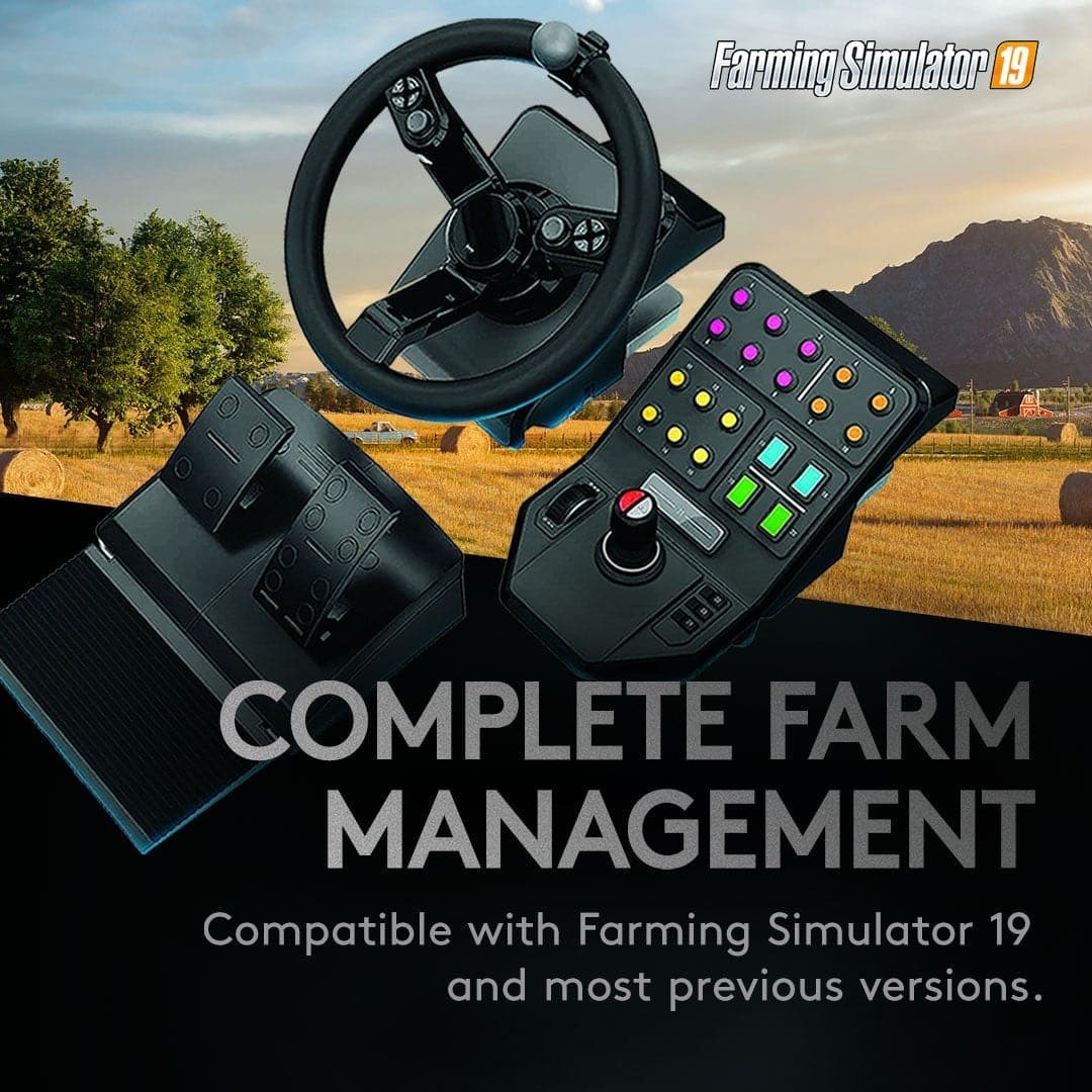 Logitech Heavy Equipment Bundle - Farming Simulator Logitech