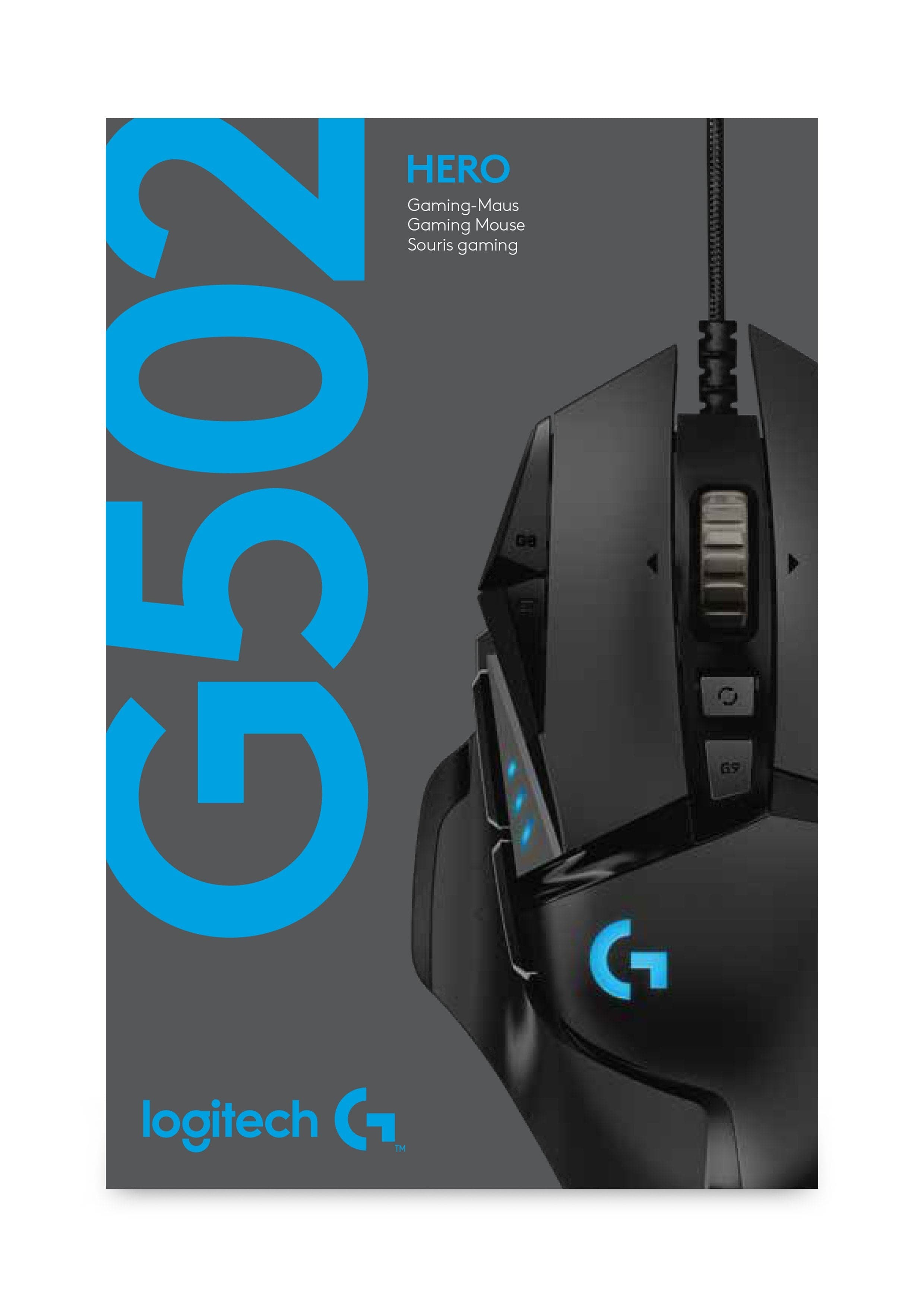 Logitech - G502 HERO High Performance Gaming Mus Logitech