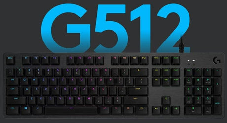 Logitech - G512 Carbon RGB Mechanical Gaming Keyboard Logitech