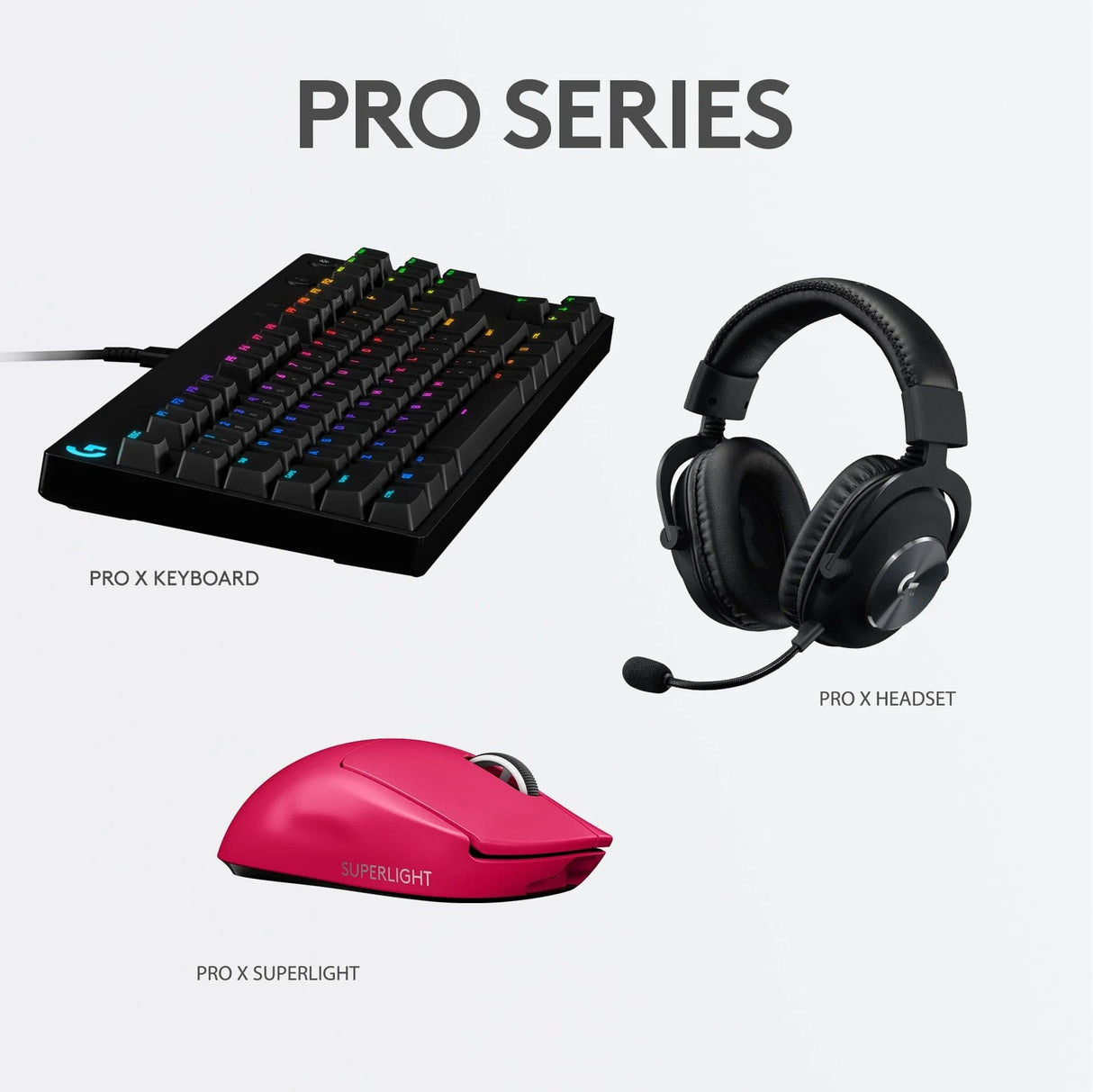 Logitech - PRO X Superlight Pink gaming mus Logitech