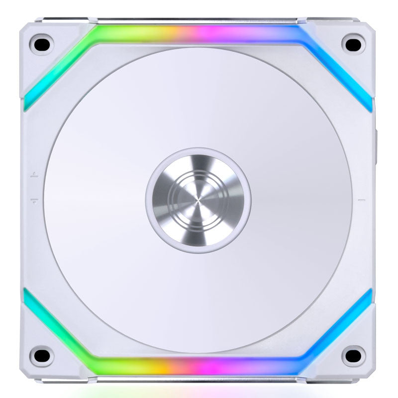 Lian Li UNI FAN SL V2 120 RGB PWM Fan 3 Pack, White - 120 mm, 28mm frame Lian Li