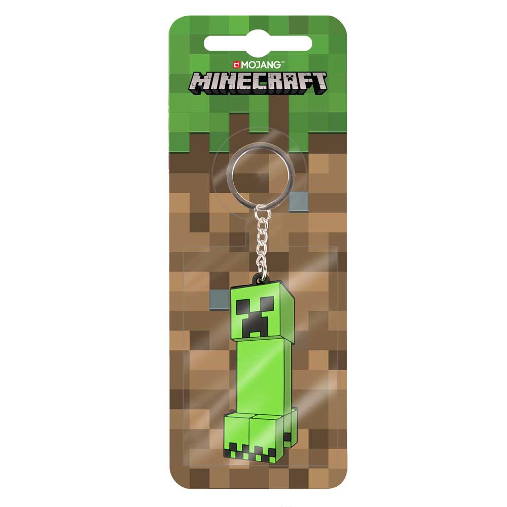 Minecraft Creeper Anatomy Flip Keychain Minecraft