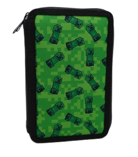 Minecraft - Filled Dubble Decker Pencil Case