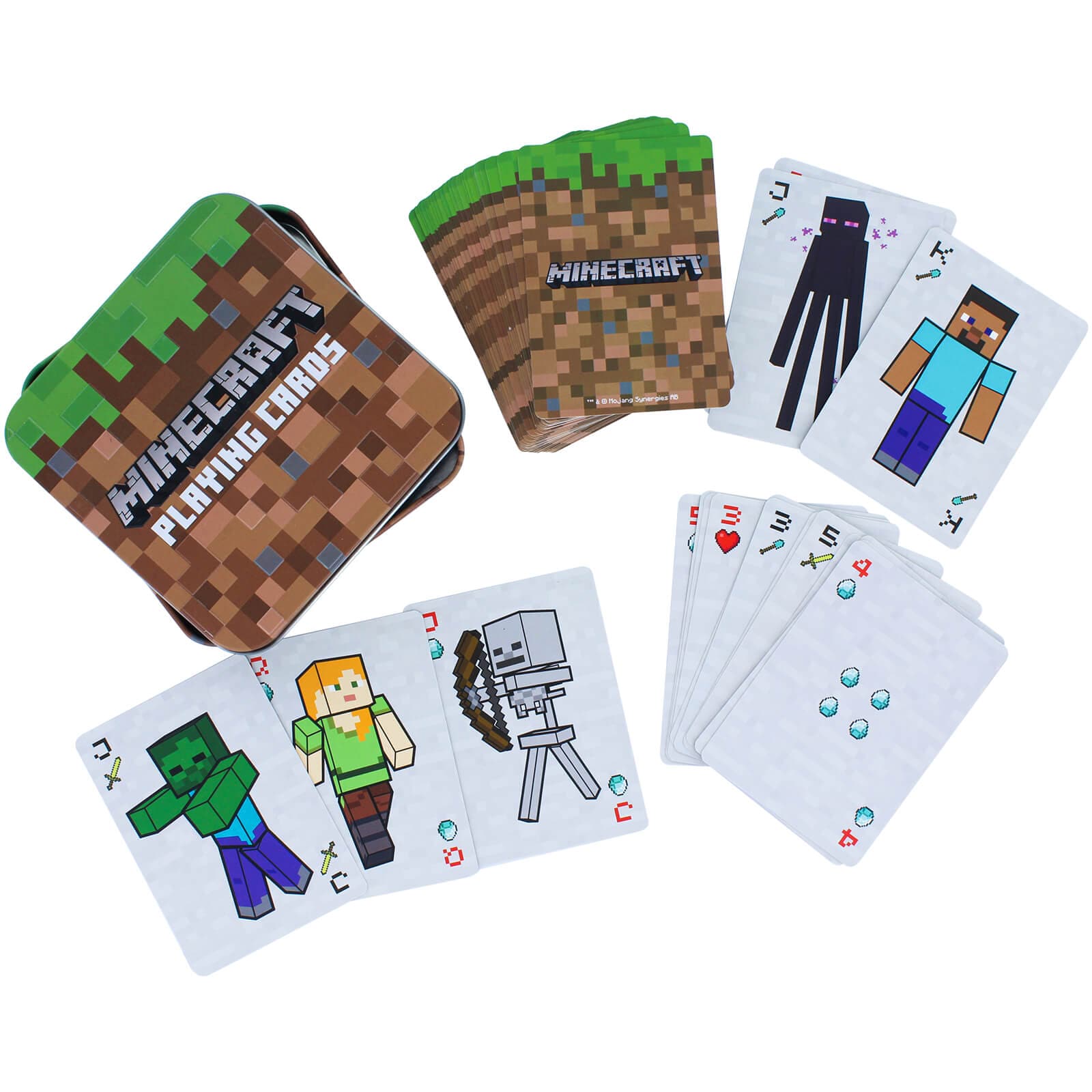 Minecraft Spillekort Minecraft