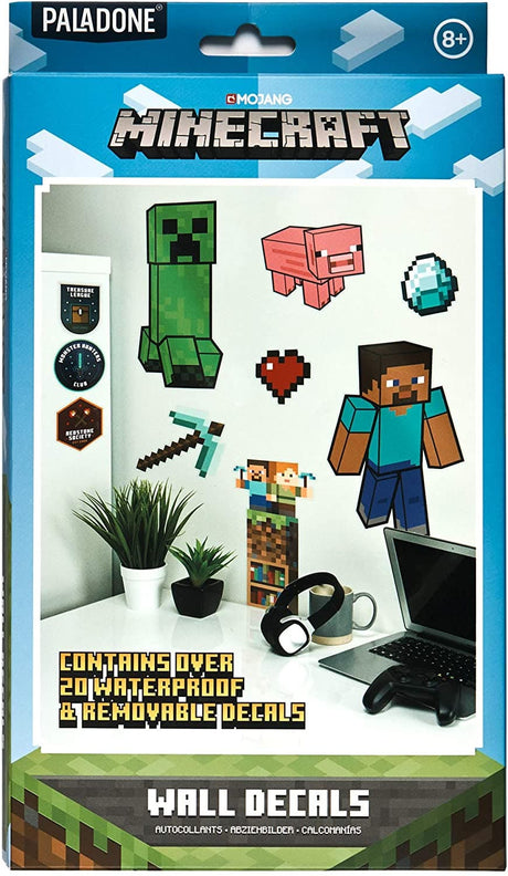 Minecraft Wall Sticker - Minecraft Klistermærker til væggen Minecraft