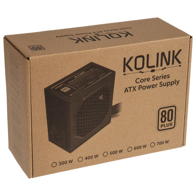 Kolink Core PSU - 600W (700W) - 80 Plus Kolink